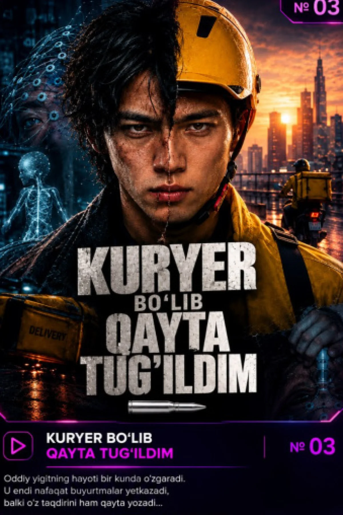 Kuryer bo'lib  qayta tug'ildim